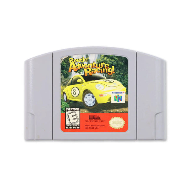 Beetle Adventure Racing for Nintendo N64 - Cartridge front with label - Game only.