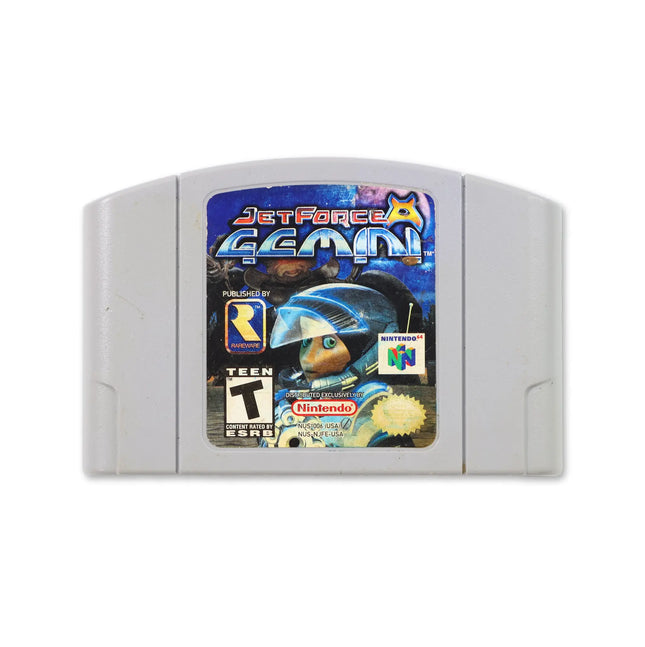 Jet Force Gemini for Nintendo N64 - Cartridge front with label - Game only.