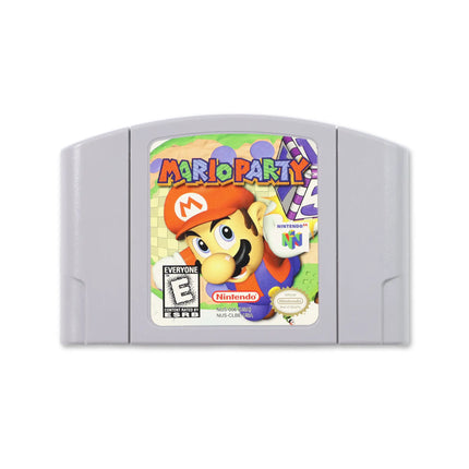Mario Party for Nintendo N64 - Cartridge front with label - Game only.