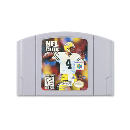 NFL Quarterback Club 99 for Nintendo N64 - Cartridge front with label - Game only.