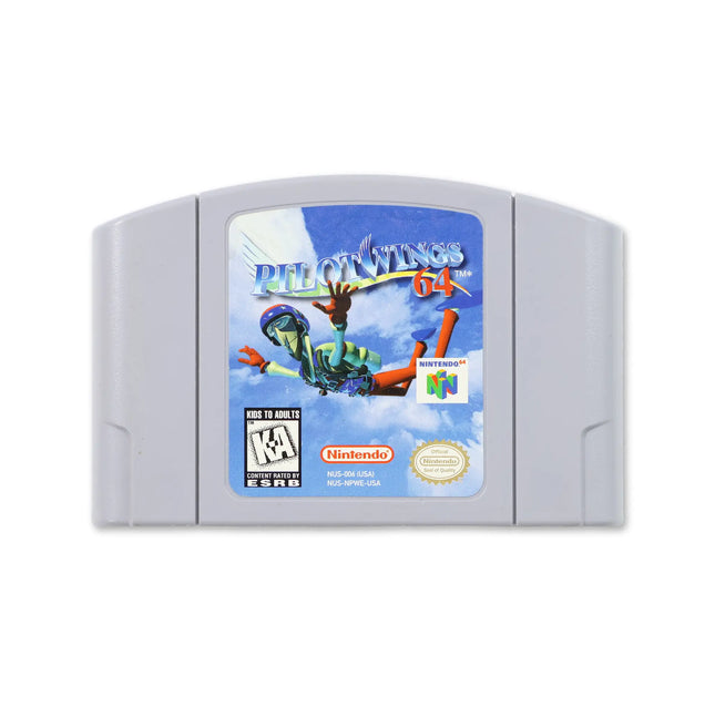 Pilotwings 64 for Nintendo N64 - Cartridge front with label - Game only.