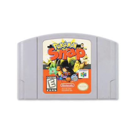 Pokemon Snap for Nintendo N64 - Cartridge front with label - Game only.