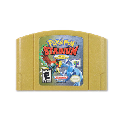 Pokemon Stadium 2 for Nintendo N64 - Cartridge front with label - Game only.