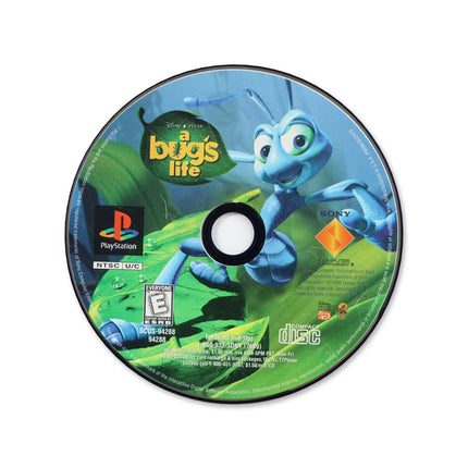 A Bug's Life for Sony PlayStation - Disc front with label - Game only.
