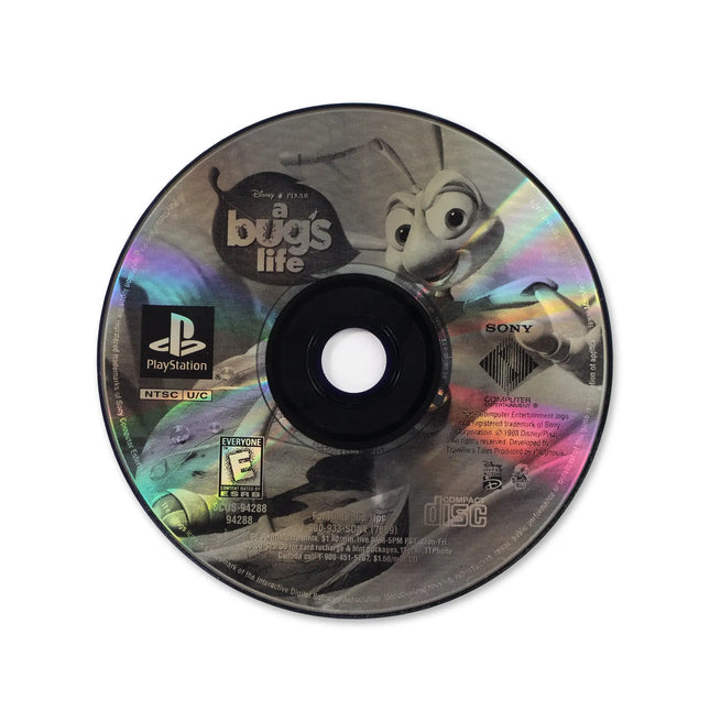 A Bug's Life [Greatest Hits] for Sony PlayStation - Disc front with label - Game only.