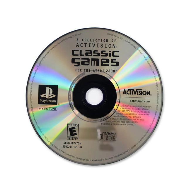 Activision Classics [Greatest Hits] for Sony PlayStation - Disc front with label - Game only.