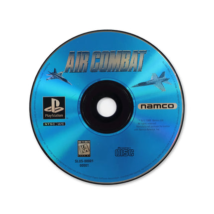 Air Combat for Sony PlayStation - Disc front with label - Game only.