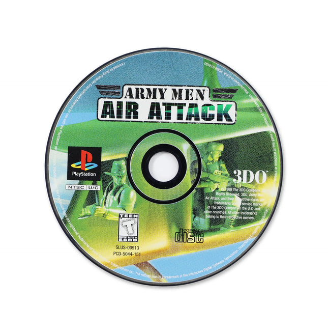 Army Men Air Attack for Sony PlayStation - Disc front with label - Game only.