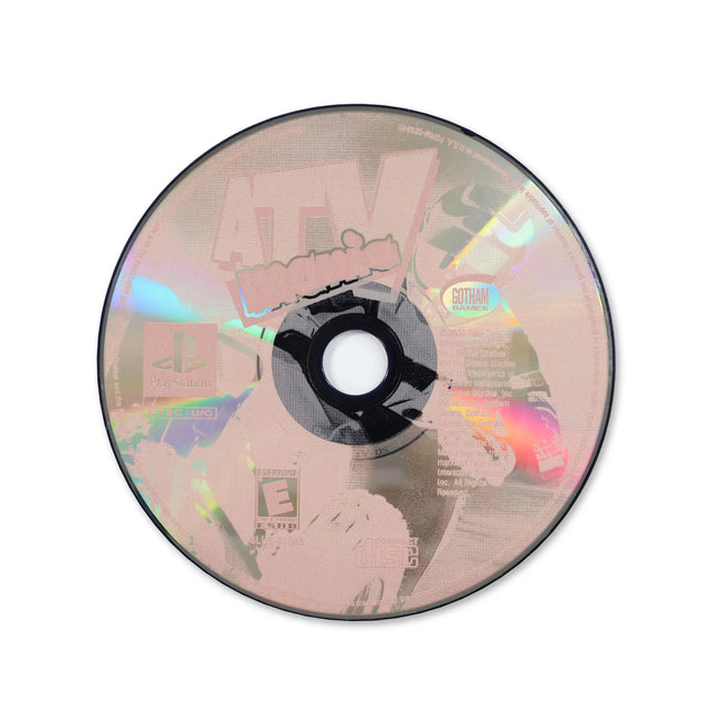 ATV Mania for Sony PlayStation - Disc front with label - Game only.