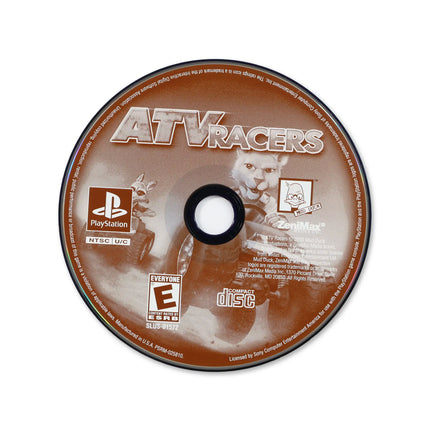 ATV Racers for Sony PlayStation - Disc front with label - Game only.