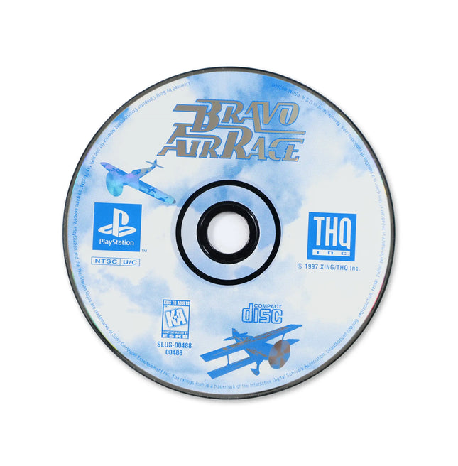 Bravo Air Race for Sony PlayStation - Disc front with label - Game only.
