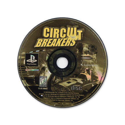 Circuit Breakers for Sony PlayStation - Disc front with label - Game only.