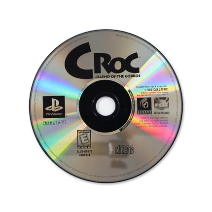 Croc [Greatest Hits] for Sony PlayStation - Disc front with label - Game only.