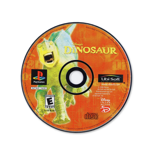 Disney's Dinosaur for Sony PlayStation - Disc front with label - Game only.