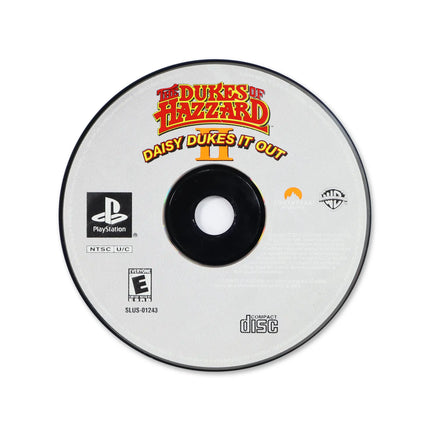 Dukes of Hazzard II Daisy Dukes It Out for Sony PlayStation - Disc front with label - Game only.