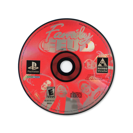Family Feud for Sony PlayStation - Disc front with label - Game only.