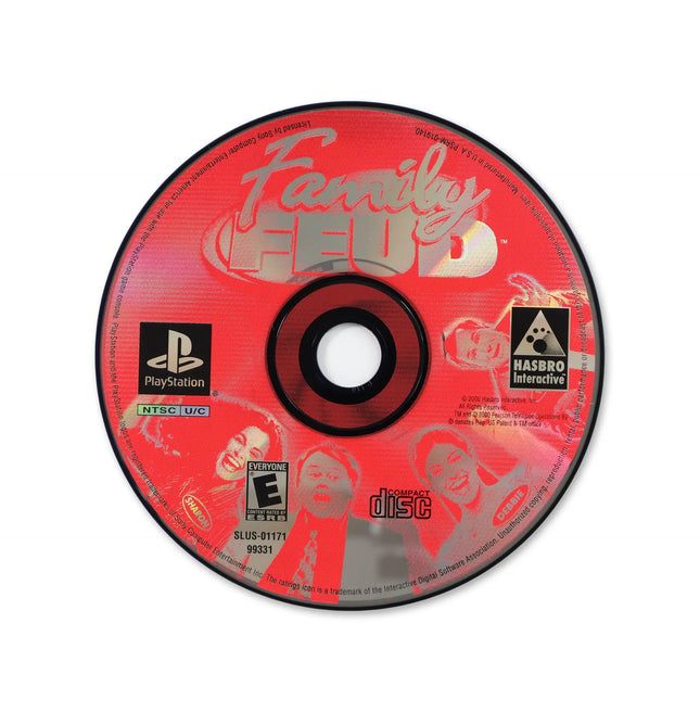 Family Feud for Sony PlayStation - Disc front with label - Game only.