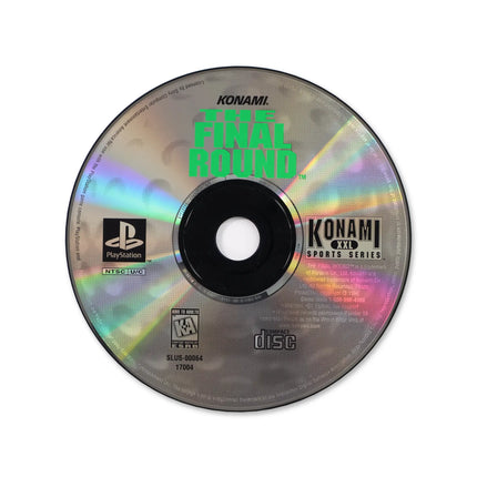 Final Round for Sony PlayStation - Disc front with label - Game only.