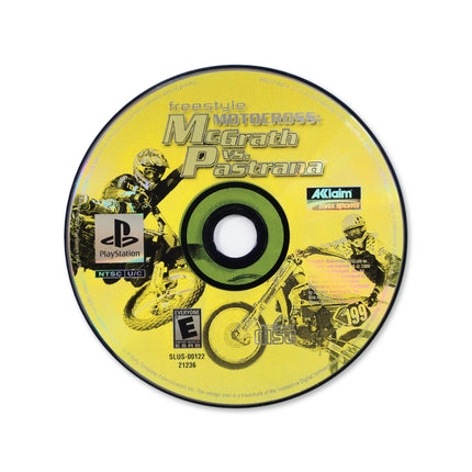 Freestyle Motorcross McGrath vs. Pastrana for Sony PlayStation - Disc front with label - Game only.