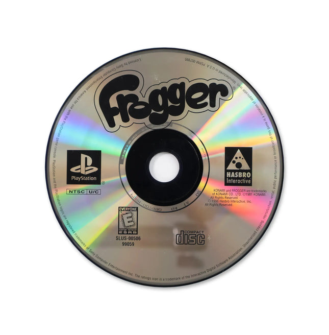 Frogger [Greatest Hits] for Sony PlayStation - Disc front with label - Game only.