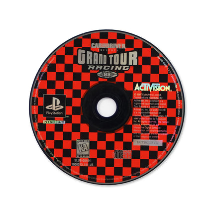 Car and Driver Presents Grand Tour Racing 98 for Sony PlayStation - Disc front with label - Game only.