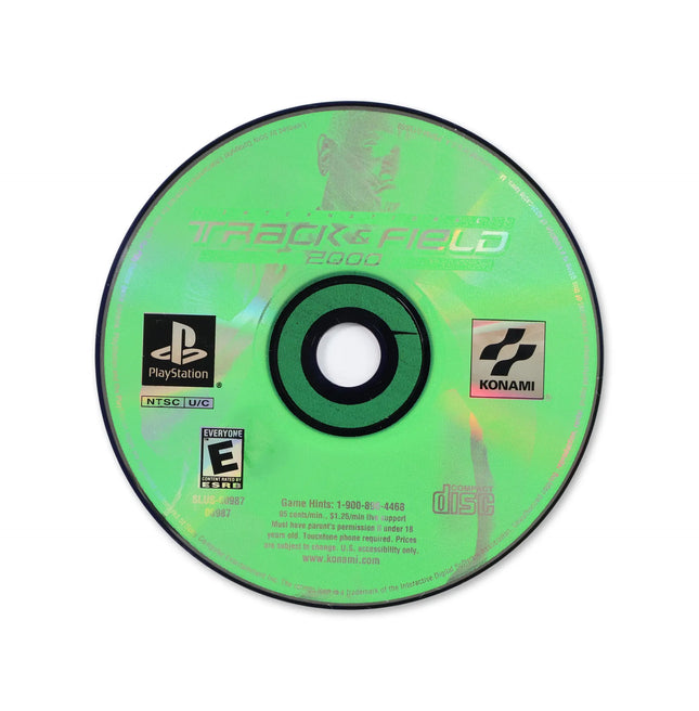International Track & Field for Sony PlayStation - Disc front with label - Game only.