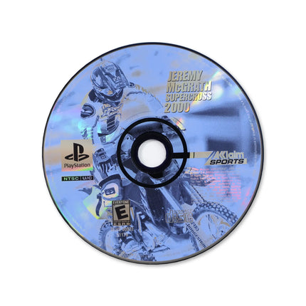 Supercross 2000 for Sony PlayStation - Disc front with label - Game only.
