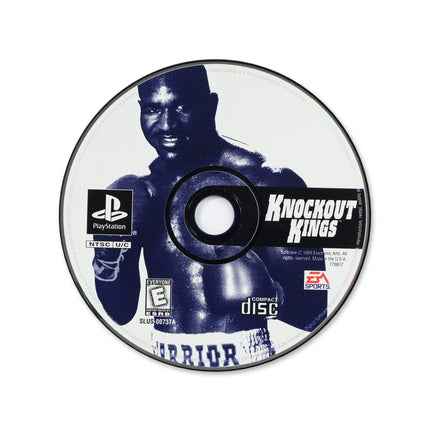 Knockout Kings for Sony PlayStation - Disc front with label - Game only.