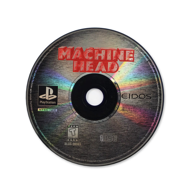 Machine Head for Sony PlayStation - Disc front with label - Game only.