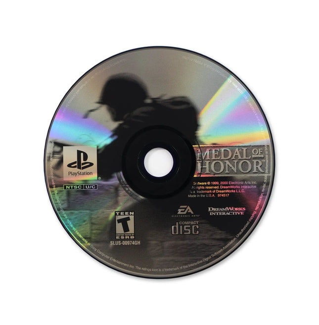 Medal of Honor [Greatest Hits] for Sony PlayStation - Disc front with label - Game only.