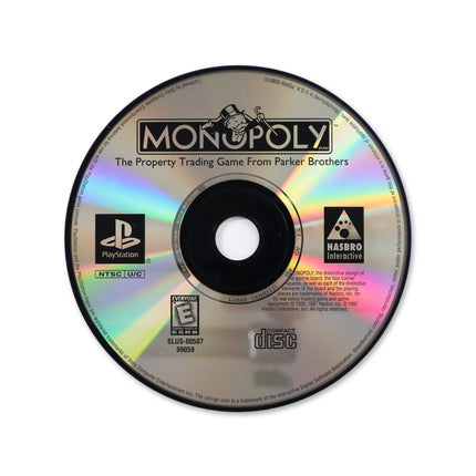 Monopoly [Greatest Hits] for Sony PlayStation - Disc front with label - Game only.