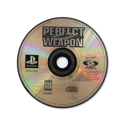 Perfect Weapon for Sony PlayStation - Disc front with label - Game only.