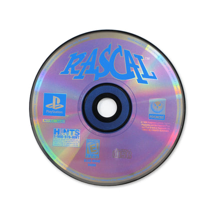 Rascal for Sony PlayStation - Disc front with label - Game only.