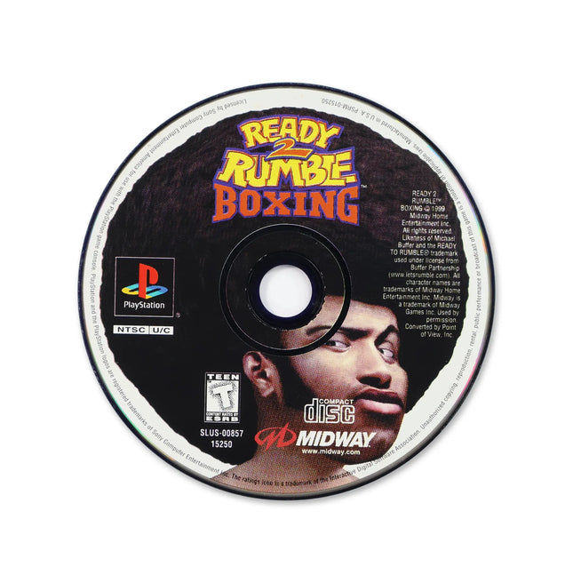 Ready 2 Rumble Boxing for Sony PlayStation - Disc front with label - Game only.