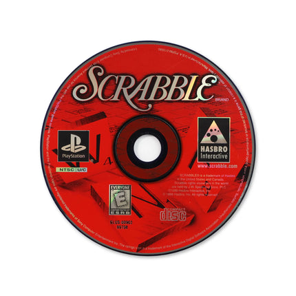 Scrabble for Sony PlayStation - Disc front with label - Game only.