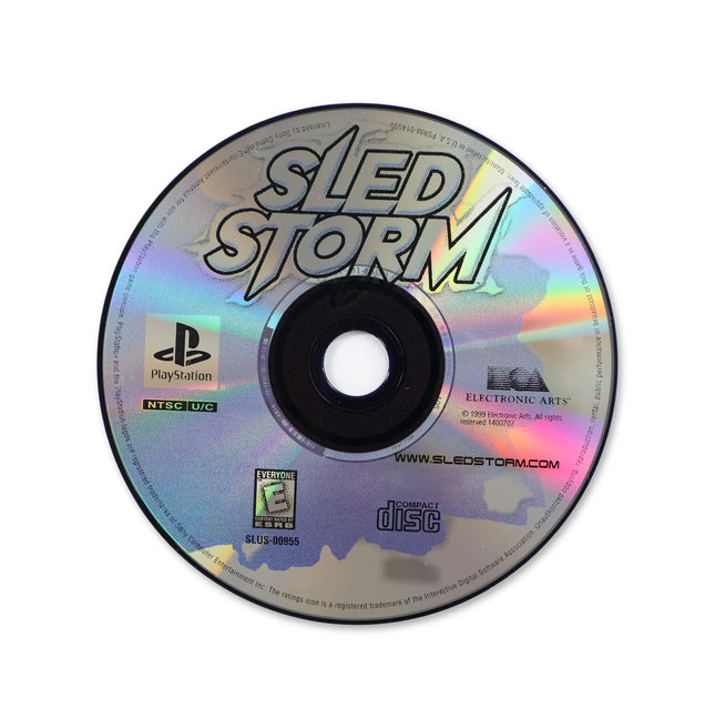 Sled Storm for Sony PlayStation - Disc front with label - Game only.