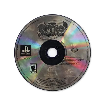 Spyro Ripto's Rage [Greatest Hits] for Sony PlayStation - Disc front with label - Game only.