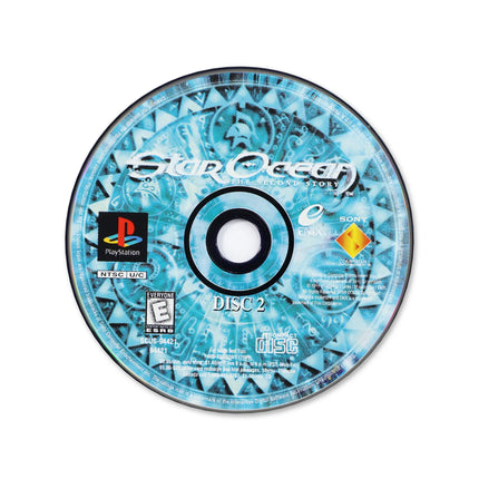 Star Ocean: The Second Story for Sony PlayStation - Disc front with label - Game only.
