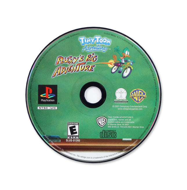 Pluckys Big Adventure for Sony PlayStation - Disc front with label - Game only.