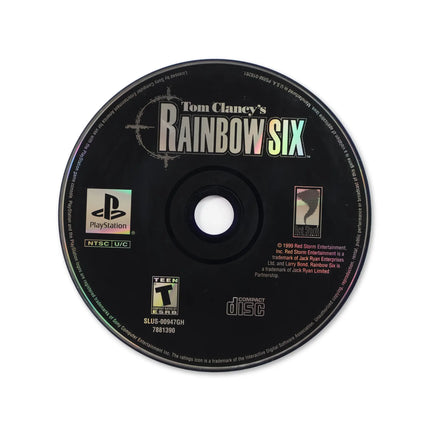 Rainbow Six [Greatest Hits] for Sony PlayStation - Disc front with label - Game only.