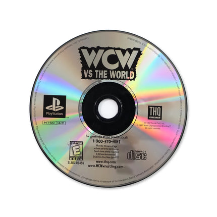 WCW vs. the World [Greatest Hits] for Sony PlayStation - Disc front with label - Game only.