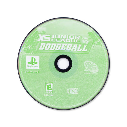XS Junior League Dodgeball for Sony PlayStation - Disc front with label - Game only.