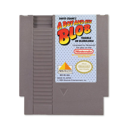 A Boy and His Blob Trouble on Blobolonia for Nitendo NES - Front - Game only