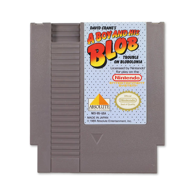 A Boy and His Blob Trouble on Blobolonia for Nitendo NES - Front - Game only