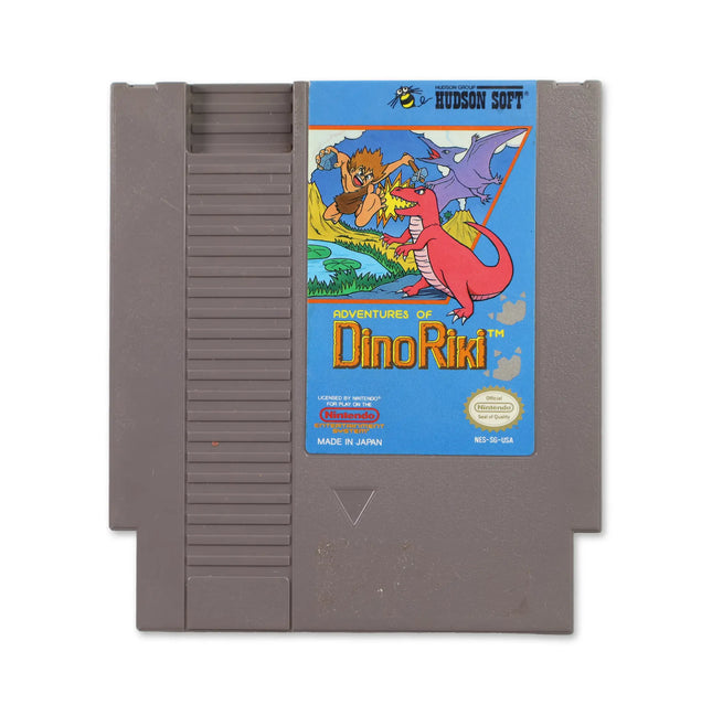 Adventures of Dino Riki for Nitendo NES - Front - Game only