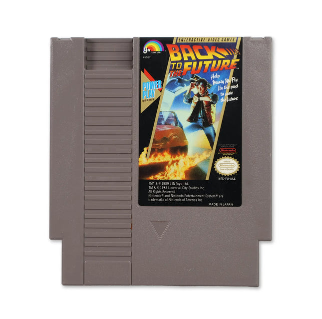 Back to the Future for Nitendo NES - Front - Game only