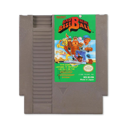 Bad News Baseball for Nitendo NES - Front - Game only