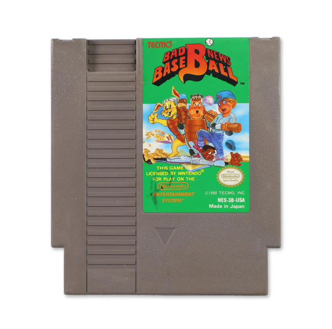 Bad News Baseball for Nitendo NES - Front - Game only