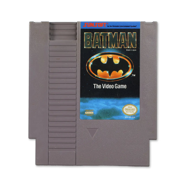 Batman The Video Game for Nitendo NES - Front - Game only
