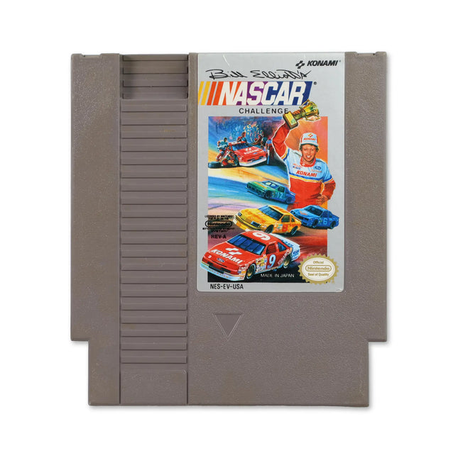 Bill Elliott's NASCAR Challenge for Nitendo NES - Front - Game only